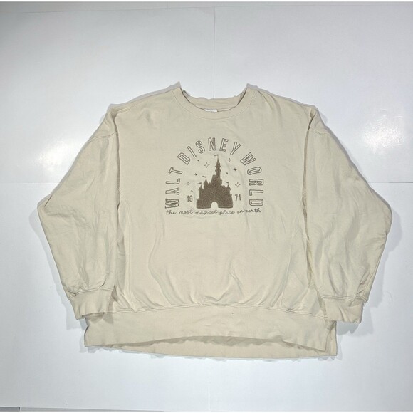 Disney Other - Disney Resorts Disneyland Happiest Place on Earth 1955 Castle Pullover Size XL